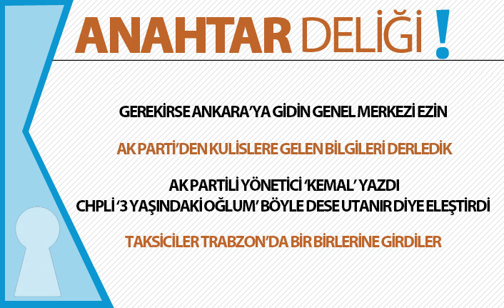 Anahtar Deliği 15.10.2020