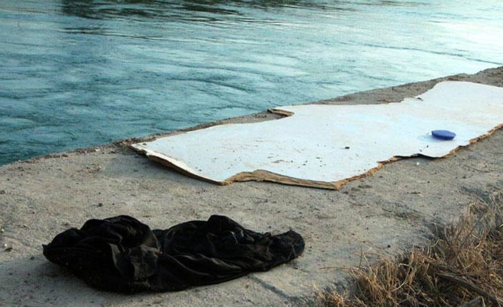 Serinlemek için sulama kanalına girdi kayboldu