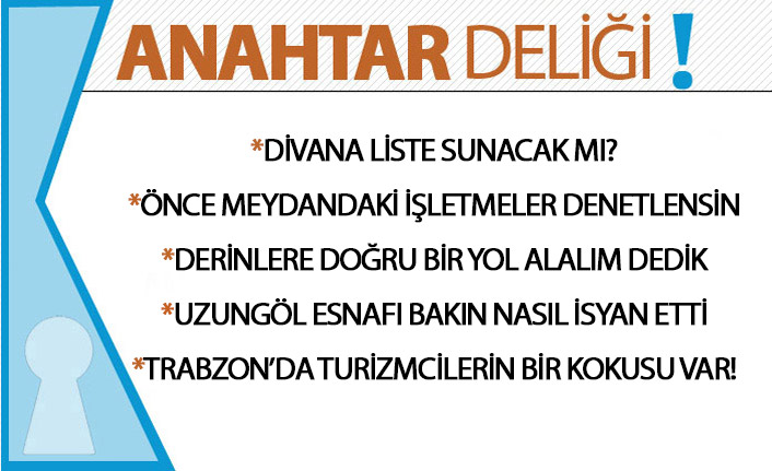 Anahtar Deliği 16.10.2020 : Trabzon’da turizmcilerin endişesi: İkinci pist mi geliyor?