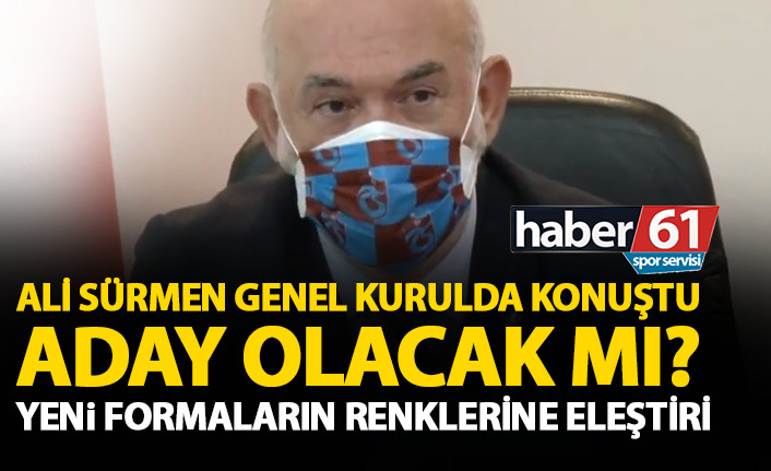 Ali Sürmen'den flaş forma ve adaylık açıklaması!