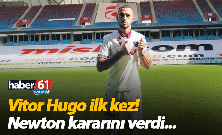 Trabzonspor’da yeni transfer Hugo ilk kez!