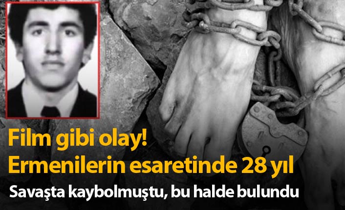 28 yıl önce savaşta kayboldu, bir binanın bodrumunda zincirli bulundu!
