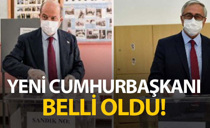 KKTC'de yeni cumhurbaşkanı Ersin Tatar!