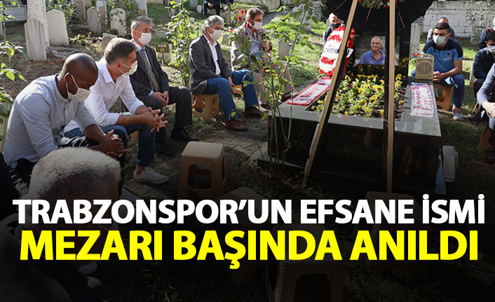 Trabzonspor efsanesi mezarı başında anıldı