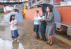 Bayramda çocuklar ıslandı