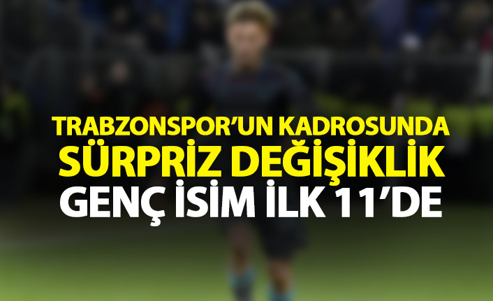 Trabzonspor'da tecrübeli isim kesik yedi!