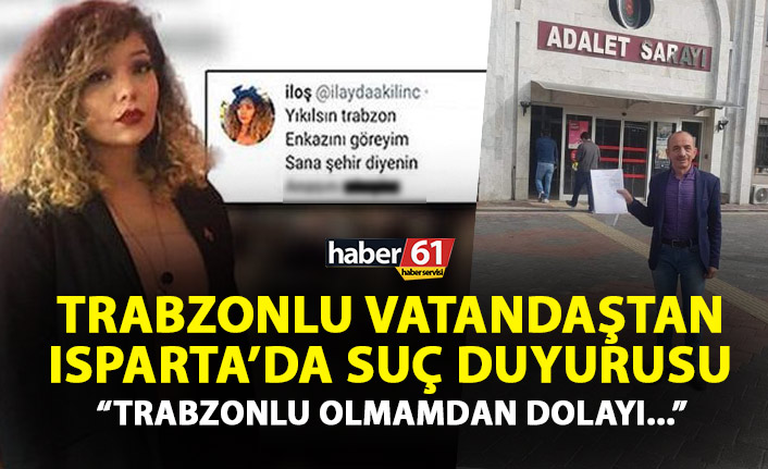 Trabzonspor taraftarından İlayda Kılınç’a suç duyurusu