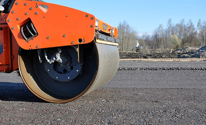 Trabzon - Gümüşhane karayolunda çalışma. 28 Ekim 2020