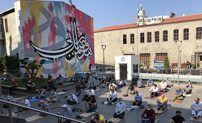 Trabzon'da çalışma yapan grafiti sanatçısı Muhammed Emin Türkmen'in hayali yurtdışı