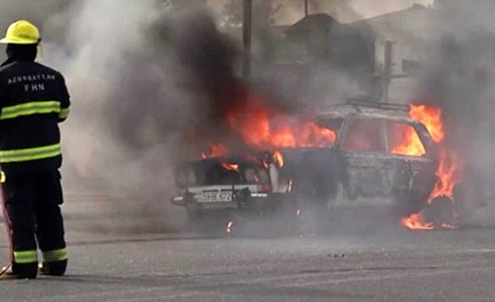 Ermenistan ordusu Berde şehir merkezini vurdu