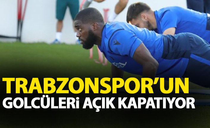 Trabzonspor'un hücumcuları açık kapatıyor!