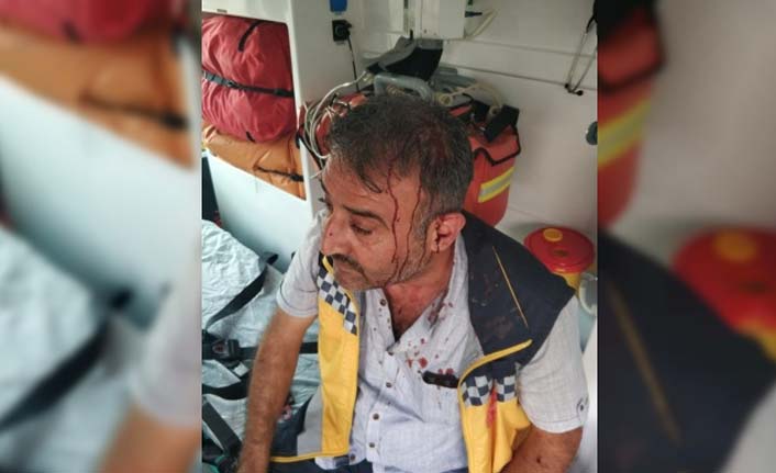 Filyasyon ekibine saldırdılar...