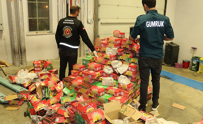 Hurma kutularında 50 kilogram eroin ele geçirildi