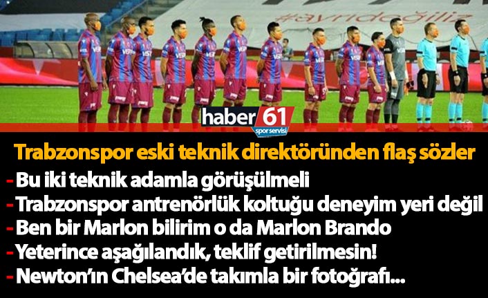 Tekelioğlu'ndan Trabzonspor'a teknik direktör önerisi!