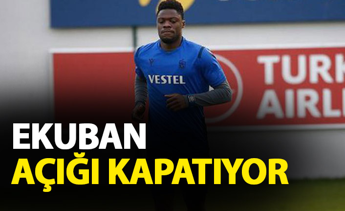 Trabzonspor'da Ekuban’a özel program