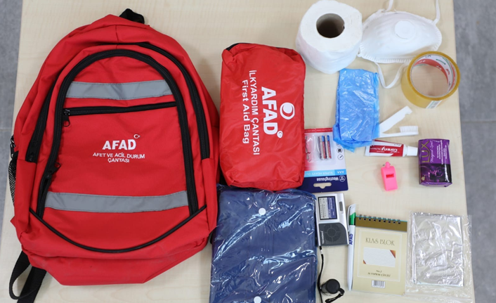İşte bir deprem çantasının maliyeti...