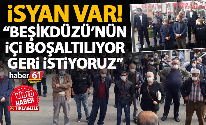 Beşikdüzü’nde isyan: Kurumlarımızın içi boşaltıldı