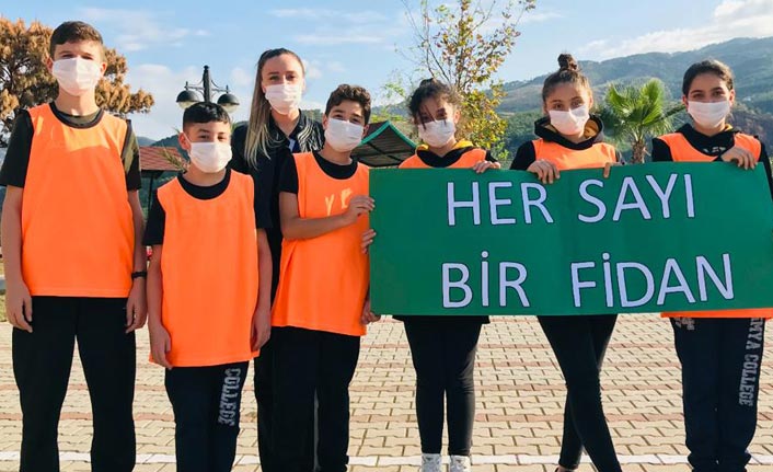 Hataylı öğrencilerden anlamlı turnuva; Her sayı için bir fidan dikecekler