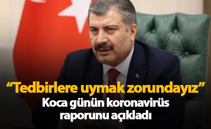 Türkiye'de günün koronavirüs raporu 07.11.2020