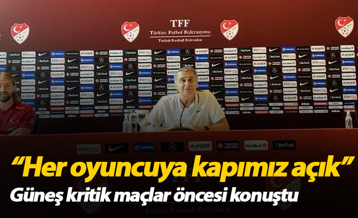 Şenol Güneş’ten Hırvatistan maçı öncesi açıklama: “Her oyuncuya kapımız açık”