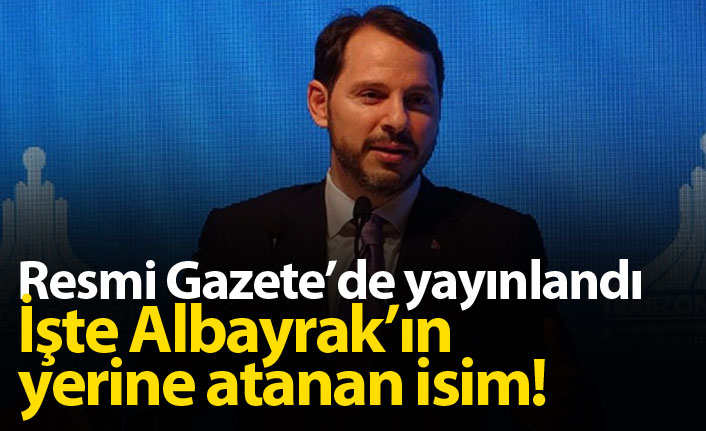 Berat Albayrak'ın yerine Lütfi Elvan atandı!