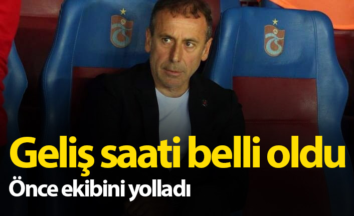 Abdullah Avcı bugün geliyor