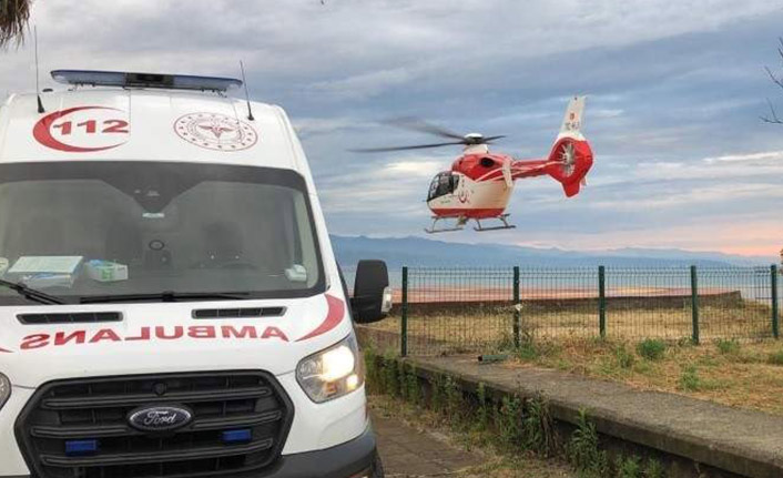 Koronavirüs sürecinde hava ambulansı uçuşları azaldı