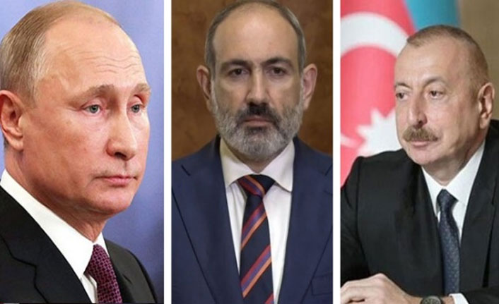 Putin, Aliyev ve Paşinyan ile telefonda görüştü