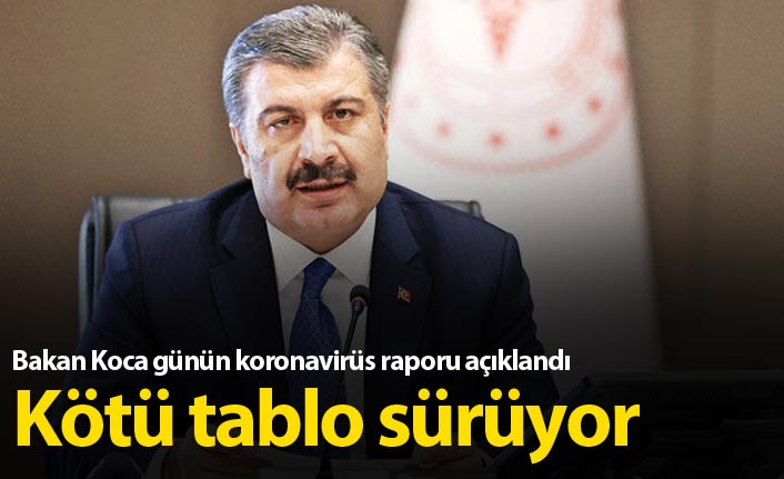 Türkiye’de 3.223 yeni vaka: Bakan Koca “Mücadeleye güç verin”