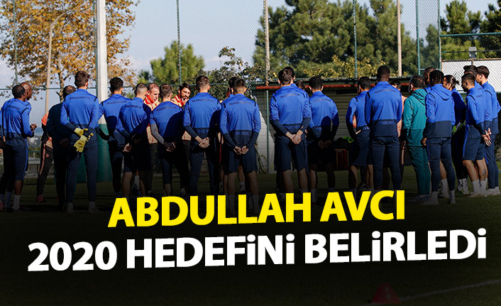 Trabzonspor'da yıl sonu hedefi!