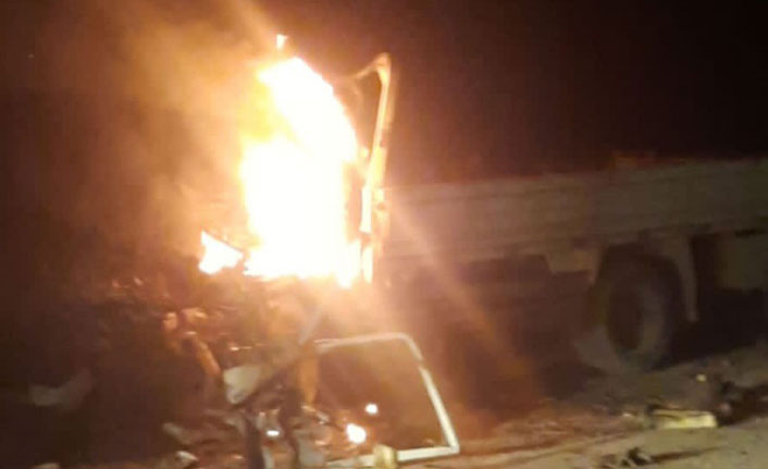 Afrin'de araçla bombalı saldırı engellendi