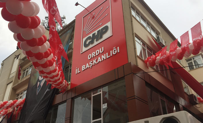 CHP teşkilat binası koronavirüs nedeniyle kapatıldı