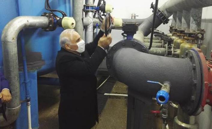 Trabzon'da hizmete girdi! 7 mahallenin suyunu karşılıyor!