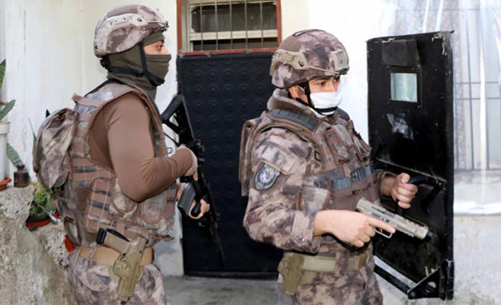 579 polisle 12 saat sürecek uyuşturucu operasyonu