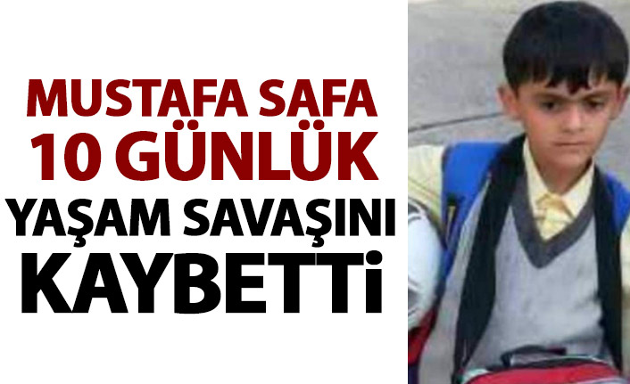 Trabzon’da öğrenci 10 günlük yaşam savaşını kaybetti