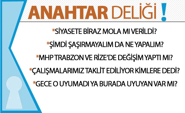 Anahtar Deliği 23.11.2020 AK Parti’de sessizlik dönemi: Kongre süreci beklemede