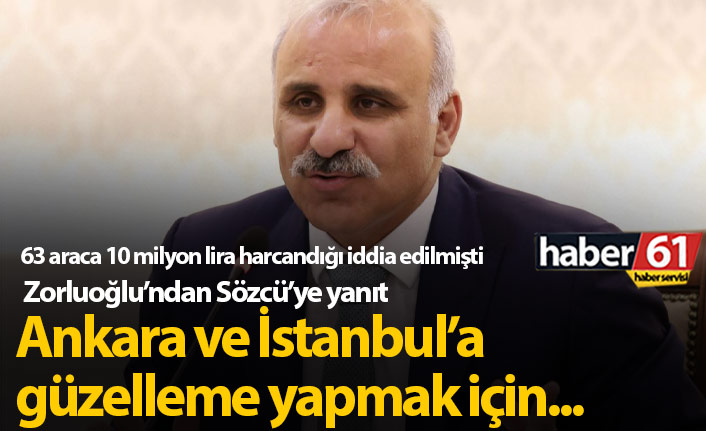 Başkan Zorluoğlu’ndan “63 araç” iddiasına yanıt: “Haberdeki bilgiler gerçeği yansıtmıyor”