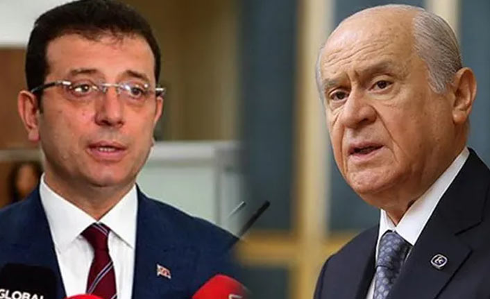 Ekrem İmamoğlu'ndan Bahçeli'nin eleştirilerine cevap!