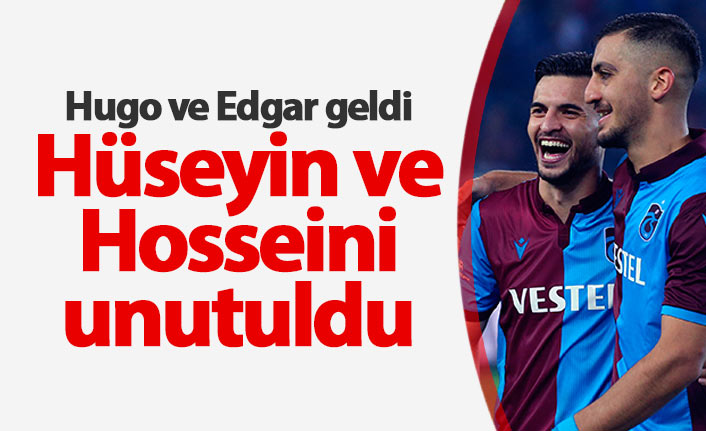 Trabzonspor'da unutulan ikili Hüseyin ve Hosseini