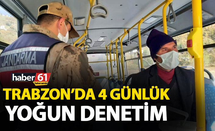 Trabzon’da 936 personelle koronavirüs denetimi