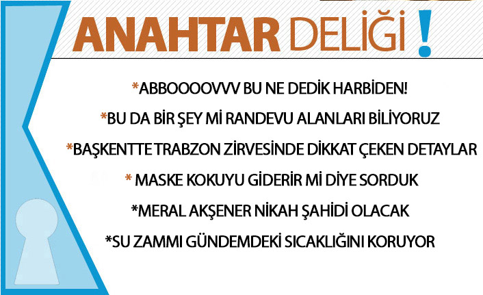 Anahtar Deliği 27.11.2020 Trabzon Büyükşehir Belediyesi’nin 2021 bütçesinde dikkat çeken kalemler