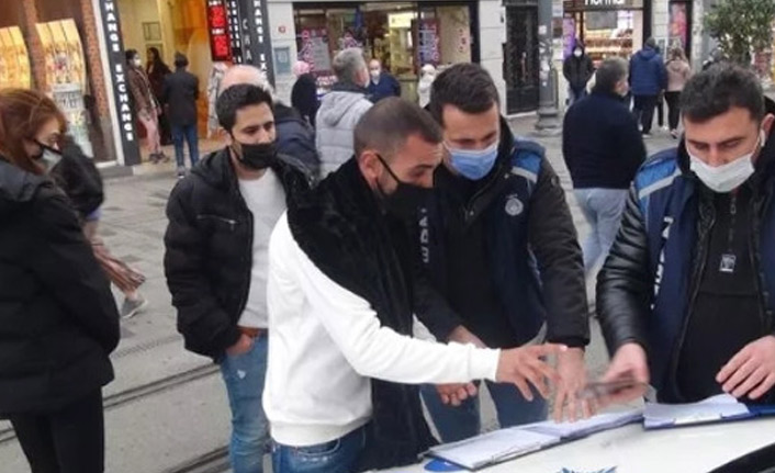 Maskesiz yakalandı, savunması şok etti