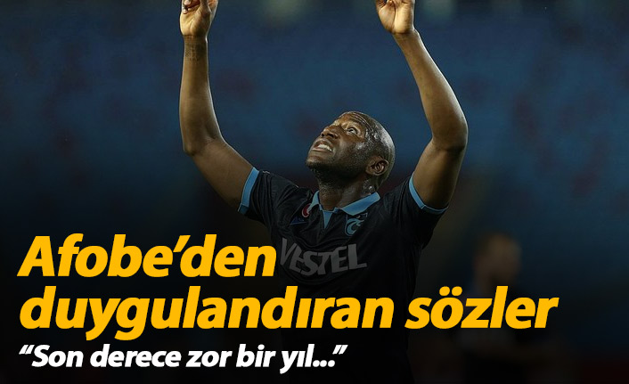 Afobe'den duygulandıran paylaşım