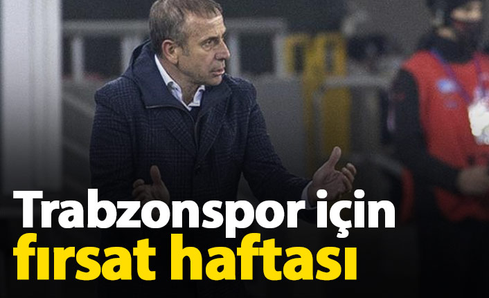 Trabzonspor için fırsat haftası