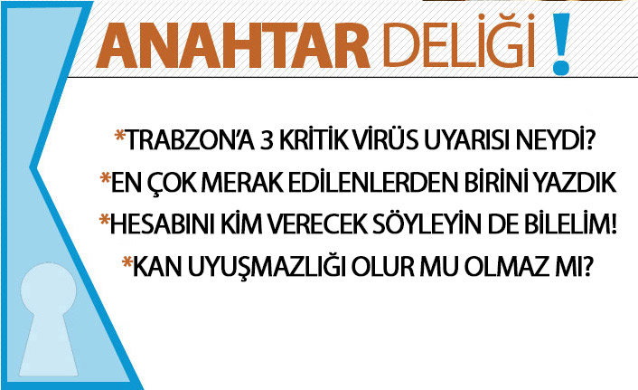 Anahtar Deliği 30.11.2020 : Reşadiye Kavşağı yine tartışma konusu!