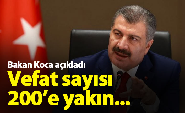 Türkiye’de 31.219 yeni vaka: Bakan Koca “Daha sıkı tedbire ihtiyacımız var”