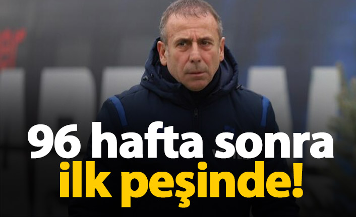 Trabzonspor 96 hafta sonra ilk peşinde!