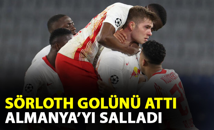 Sörloth golünü attı Almanya'yı salladı!