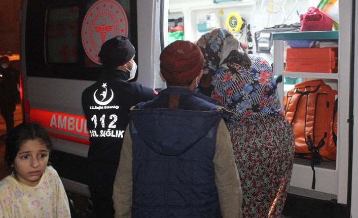 Kombi patladı faciadan dönüldü