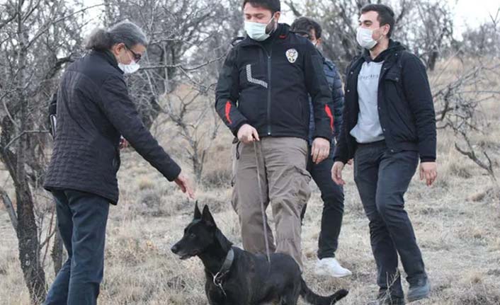 Dağlık arazide insan kafası bulundu